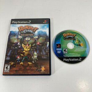 Ratchet & Clank: Size Matters Sony PlayStation 2 PS2‎ No Manual Tested